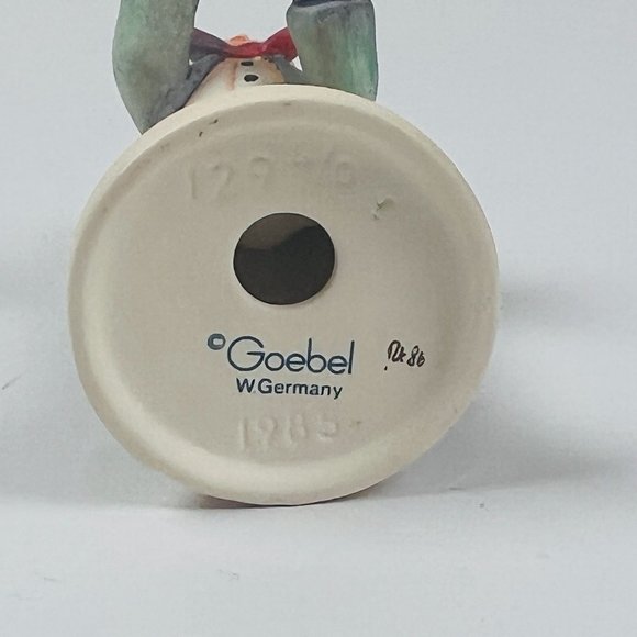 Vintage 1985 Goebel Hummel Band Leader 3.35" Figurine 129 4/0 TMK 6 - Picture 8 of 9